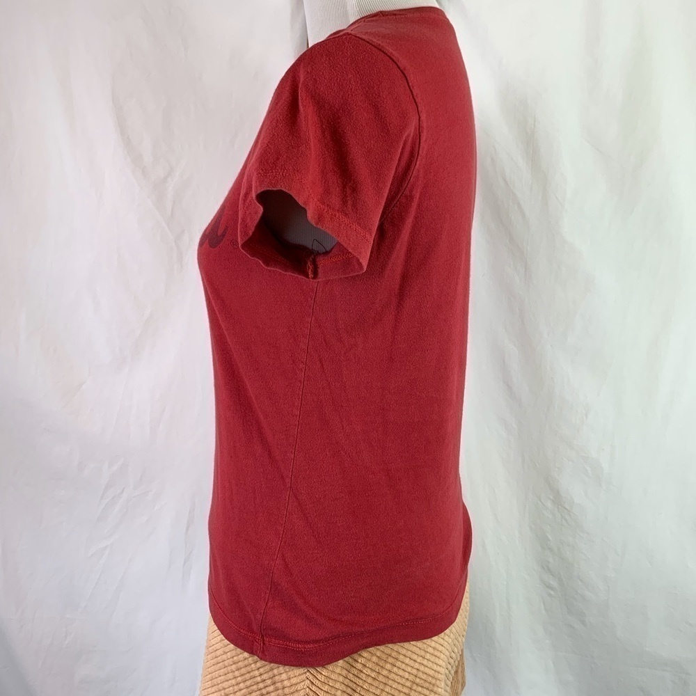 COCA COLA RED SCOOPED NECK SHIRT - Picture 3 of 5
